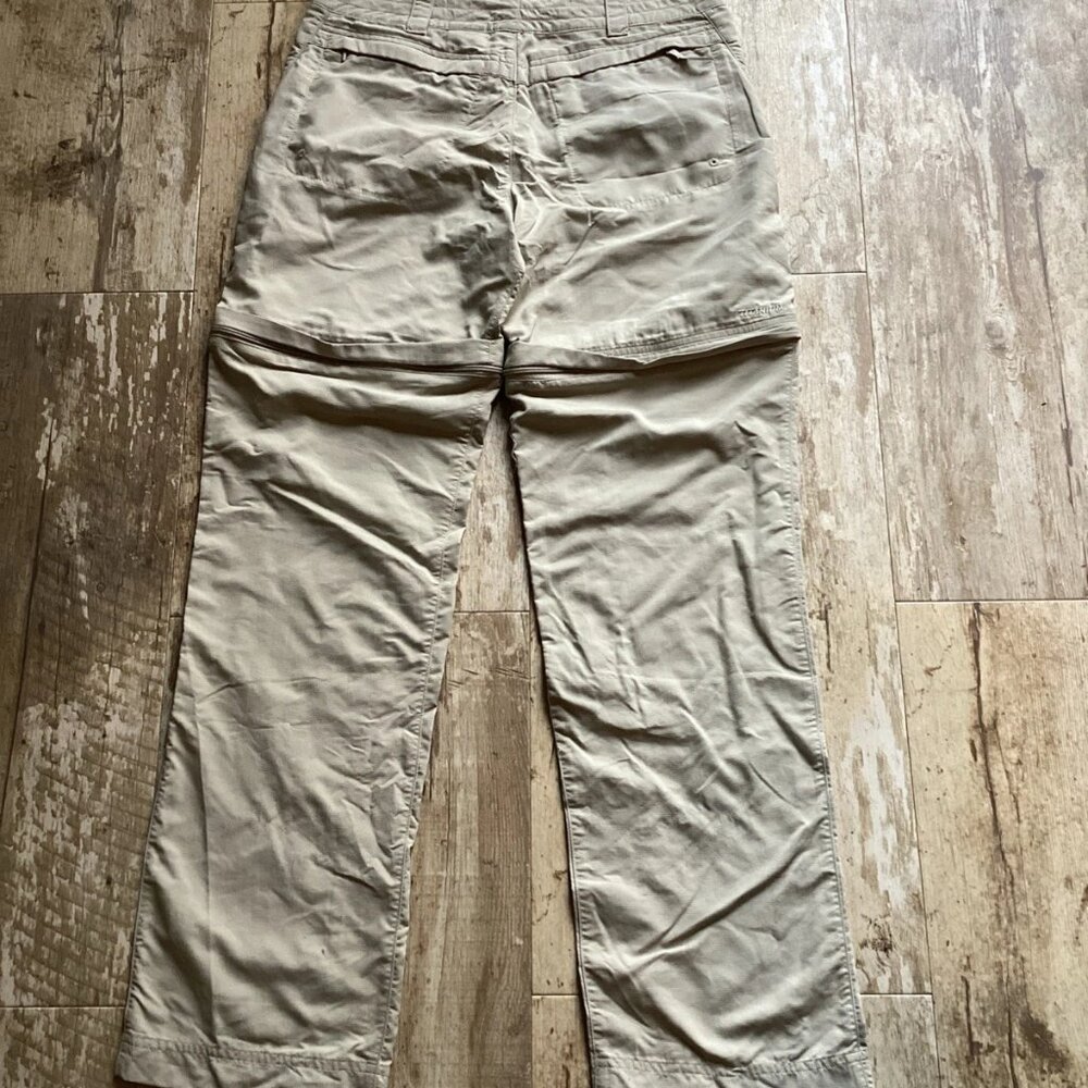 COLUMBIA Titanium Convertible Hiking Pants Beige Omni-Dri Women’s 6 - Picture 6 of 8